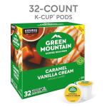Caramel Vanilla Cream Light Roast K-Cup Pods - 32 Count
