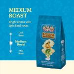 Kauai Coffee Koloa Estate Medium Roast - Whole Bean Coffee, 24 oz. Package