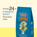 Kauai Coffee Koloa Estate Medium Roast - Whole Bean Coffee, 24 oz. Package