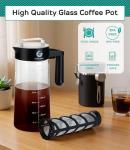 Coffee Gator Cold Brew Maker with Glass Pitcher
