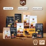 Buon Me Coffee Originalé Ground Coffee, 100% Robusta Bean, Medium Roast Vietnamese Coffee, Everyday Strong Brew – 7oz Bag