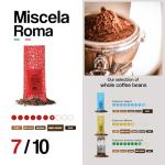 Dongiò Caffè Roma Blend - Whole Bean Coffee, Medium-Dark Espresso Roast, Premium Coffee Quality, 2.2 Pounds (35.2 Oz - Pack of 1), Vigorous, Creamy, Dense, and Persistent Blend