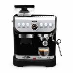 Zulay Kitchen Magia Manual Espresso Machine with Grinder and Milk Frother - 15 Bar Pressure Pump Cappuccino Machine - Latte Machine - & Extra Large 2L Removable Water Tank