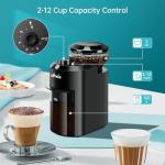 Wancle Electric Burr Coffee Grinder with 28 Settings