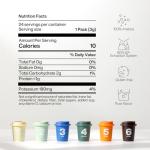 SATURNBIRD Instant Coffee Cold Brew，Coffee Packets of Medium/Dark Roast, 100% Arabica, Enjoy Hot/Cold Freeze Dried Iced Coffee, 24 Single Servings for Home, Travel, Office, 3 Roast Levels (NO.4-6)