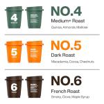 SATURNBIRD Instant Coffee Cold Brew，Coffee Packets of Medium/Dark Roast, 100% Arabica, Enjoy Hot/Cold Freeze Dried Iced Coffee, 24 Single Servings for Home, Travel, Office, 3 Roast Levels (NO.4-6)