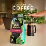 Cafe Quindio Gourmet - Medium Roast 100% Colombian Excelso Whole Bean Arabica Coffee - 16 Ounce Bag (454g)