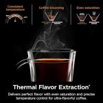 Ninja CM371 Hot & Iced XL Coffee Maker with Rapid Cold Brew, 4 Brew Styles, 8 Sizes Small Cup to Travel Mug, Single-Serve and 12-Cup Carafe, Permanent Filter, Removable Reservoir, Black (Renewed)