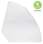 Amazon Basics Number 4 Cone Coffee Filters - 100 Count