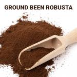 doanhdang - 17.6 Oz Premium Robusta Ground Bean Coffee, 100% Robusta Medium Roast, Rich Flavor for Espresso Shot and Brew, Origin from Vietnam, Ground Med Roast Beans