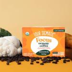 Four Sigmatic Mushroom Coffee K-Cups | Organic Dark Roast Coffee with Lion’s Mane Mushroom Powder & Yacon | Focus & Immune Support | Vegan & Keto | Sustainable Pods | 10 Count