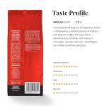 Caffe Vergnano Espresso Coffee Beans Whole, 1.1lb bag - Medium Roast Arabica Robusta Coffee Beans, Chocolate & Caramel Notes - Perfect for Espresso Machine, Moka Pot, French Press, Drip Coffee Maker