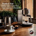 Caffe Vergnano Espresso Coffee Beans Whole, 1.1lb bag - Medium Roast Arabica Robusta Coffee Beans, Chocolate & Caramel Notes - Perfect for Espresso Machine, Moka Pot, French Press, Drip Coffee Maker