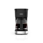 BLACK+DECKER CAFÉCRAFT 12-Cup Coffee Maker, One-Switch Drip Coffeemaker with Vortex Showerhead Technology, Sneak-A-Cup, Keep Warm Function, Stainless Steel