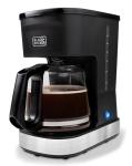 BLACK+DECKER CAFÉCRAFT 12-Cup Coffee Maker, One-Switch Drip Coffeemaker with Vortex Showerhead Technology, Sneak-A-Cup, Keep Warm Function, Stainless Steel