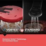 BLACK+DECKER CAFÉCRAFT 12-Cup Coffee Maker, One-Switch Drip Coffeemaker with Vortex Showerhead Technology, Sneak-A-Cup, Keep Warm Function, Stainless Steel