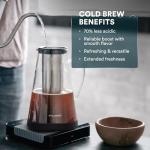 Airtight Cold Brew Coffee Maker and Tea Infuser