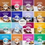 Maud's Super Flavored Coffee Pods Variety Pack, 80 ct, 16 Assorted Flavors, Medium Roast Flavored Coffee in Recyclable Single Serve Pods – 100% Arabica Beans, Compatible with Keurig K Cups Maker