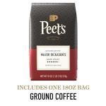 Peet's Coffee, Dark Roast Ground Coffee - Major Dickason's Blend 18 Ounce Bag