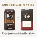 Peet's Coffee, Dark Roast Whole Bean Coffee - Espresso Forte 32 Ounce Bag