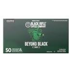 Black Rifle Coffee Company Dark Roast Coffee Pods – 100% Arabica, Bold, Smoky Single-Serve K-Cup Compatible – Veteran-Founded Premium Coffee – Beyond Black – 50 Count