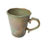 Avsunela Handmade Ceramic Coffee Mug 15 oz Olive Green, Gift Box Included, Microwave & Dishwasher Safe, For Women & Coffee Lovers, Decorative Display Piece, One-of-a-Kind