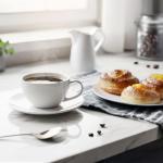 Nostalgia Classic Retro 10 Cup Coffee Maker - One-Touch Drip Brew, Reusable Filter - Anti-Drip, Auto Shutoff, & Time Display - Dishwasher Safe 50 oz Carafe - Orange