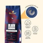 Blu Ore Black Diamond Robusta Specialty Coffee Beans - Single Origin, Bold Aromatic Espresso Beans with Hints of Walnut, Peanut, Caramel, Brown Sugar - Medium Dark Roast Coffee