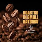 Blu Ore Black Diamond Robusta Specialty Coffee Beans - Single Origin, Bold Aromatic Espresso Beans with Hints of Walnut, Peanut, Caramel, Brown Sugar - Medium Dark Roast Coffee