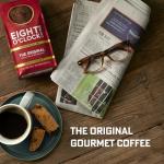 Eight O'Clock Coffee The Original, Medium Roast Whole Bean Coffee, 100% Arabica, Kosher Certified, 18 Ounce (Pack of 1)