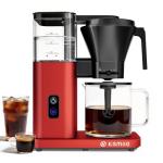 Kismile 8 Cup Drip Coffee Maker, SCA Certified Hot & Cold Brew Pour Over Coffee Machine, Fast Heating to 197–205℉, 40 Min Keep Warm, Adjustable Flow Control, Easy to Clean
