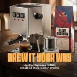 Blu Ore Black Obsidian Robusta Coffee Beans – Single Origin Vietnamese Whole Bean Coffee, Bold Strong Espresso Beans with Chocolate & Cacao Notes, High Caffeine, Medium Dark Roast