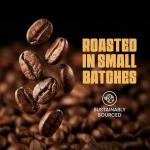 Blu Ore Black Obsidian Robusta Coffee Beans – Single Origin Vietnamese Whole Bean Coffee, Bold Strong Espresso Beans with Chocolate & Cacao Notes, High Caffeine, Medium Dark Roast