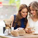 Outus 1-4 Cup Disposable Coffee Filters 100 Count Filter Replacement Natural Brown Unbleached Basket Style for Home Office Use Pour Over and Drip Coffee Maker