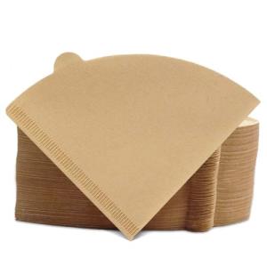 Cone Coffee Filters Size 02, 200 Count 1-4 Cups Unbleached V02 Disposable Coffee Filter Paper, Compatible with Conical Shaped Pour Over Coffee Dripper and Drip Coffee Maker