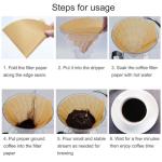 Cone Coffee Filters Size 02, 200 Count 1-4 Cups Unbleached V02 Disposable Coffee Filter Paper, Compatible with Conical Shaped Pour Over Coffee Dripper and Drip Coffee Maker