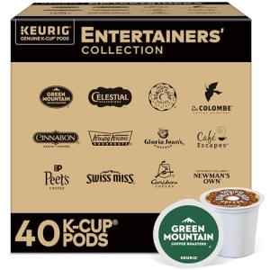 Keurig® Entertainers Variety Pack, Keurig Single Serve K-Cup Pods, 40ct