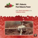 Vietnamese Whole Bean Coffee - Saigondan Passion 100% Robusta French Roast - Premium Single Origin, Direct Trade Vietnamese Coffee - 12 oz