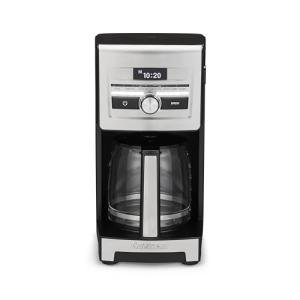 Cuisinart Personal Brew™ 12-Cup Coffee Maker, Automatic Coffee Machine, Programmable Coffee Maker for Home Brewing Convenience with Adjustable Brew Strength, Stainless Steel/Black, DCC-12