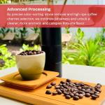 MissTrang Coffee - Vietnam Robusta Signature, Whole Bean Coffee, Medium Roast, High Caffeine, Low Acidity, Rich Velvety Crema, Bold Espresso & Cold Brew Flavor (8.8oz Bag)