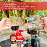 MissTrang Coffee - Vietnam Robusta Signature, Whole Bean Coffee, Medium Roast, High Caffeine, Low Acidity, Rich Velvety Crema, Bold Espresso & Cold Brew Flavor (8.8oz Bag)