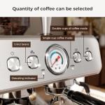 Kismile Espresso Machine with Grinder, 20 Bar Expresso Coffee Machines with Milk Frother, 58mm Expresso Machines for Home, Perfect for Cappuccino & Latte, Stainless Steel(2026 Upgrade)