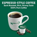 Cafe La Llave 24 Count Dark Roast Coffee Pods, Espresso Style, Compatible with Keurig Brewers, Single Serve Rich Bold Flavor