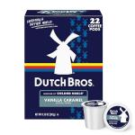 Dutch Bros Vanilla Caramel Flavored Coffee Inspired by Golden Eagle®, 22 Count, Medium Roast, Single Serve Coffee Pods for Keurig K-Cup Brewers