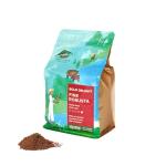 Conihat Ground Coffee - 100% Vietnamese Premium Fine Robusta, Dark Roast, Chocolate & Woody Notes, Long Aftertaste, Low Acid, Single Origin, Hand-Picked, 12 Oz Bag
