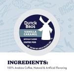 Dutch Bros Vanilla Caramel Flavored Coffee Inspired by Golden Eagle®, 22 Count, Medium Roast, Single Serve Coffee Pods for Keurig K-Cup Brewers