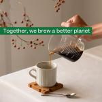 Conihat Ground Coffee - 100% Vietnamese Premium Fine Robusta, Dark Roast, Chocolate & Woody Notes, Long Aftertaste, Low Acid, Single Origin, Hand-Picked, 12 Oz Bag