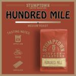 Stumptown Coffee Roasters, Medium Roast Organic Whole Bean Coffee, 100% Arabica Coffee - Hundred Mile 12 Ounce Bag with Flavor Notes of Jam and Toffee