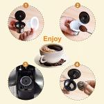 Haetyly 100 Count Disposable Coffee Paper Filters Compatible with Keurig Single Serve 1.0 and 2.0, Fits All Brands Reusable K Cup Filters