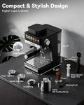 Mooye Espresso Machine with Grinder,20Bar Compact Espresso Maker with Steam Milk Frother,Coffee Maker for Home - Cappuccino Latte & Cold Brew Iced Coffee Maker & Americano, Gift for Women or Men